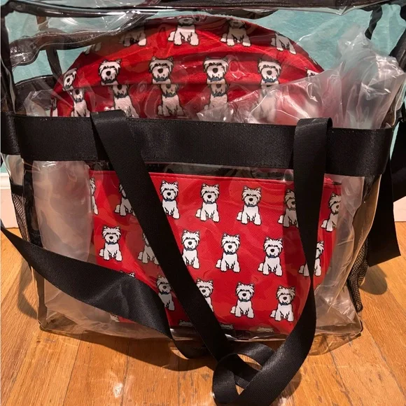 NWT Marc Tetro 4 pc travel set - Westie - Picture 2 of 7